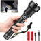 LUXJUMPER Led Taschenlampe XHP70 USB Wiederaufladbare, Leistungsstarke 10000 Lumen 3 Modi Zoombar IPX65 Wasserdichte Taschenlampen Camping Flashlight für Camping, Wandern, Notfall (batterie enthalten)