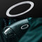Bling Bling Auto Lenkrad Dekoration Innenzubehör Diamant Aufkleber Lenkrad Logo Strass DIY Lenkrad Abziehbilder Abdeckung für Auto Dekoration (Kompatibel mit Ford)
