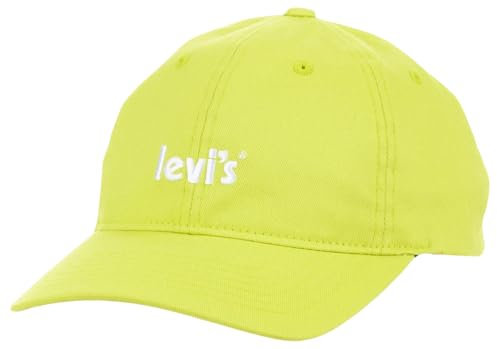 Levi's Herren & Unisex Poster Logo Flexfit Cap, Pale Green, UN