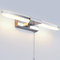 TYhogar Lampada da Specchio 40cm, LED Luce Bagno 8W 3000K IP44 LED Applique da Bagno con Interruttore Moderno Acrilico Parete Vanità Apparecchi di Illuminazione