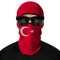 ShopINess Flagge Sturmhaube für Erwachsene, Unisex, für Sportevents, Biker und Outdoor-Aktivitäten (Türkei)