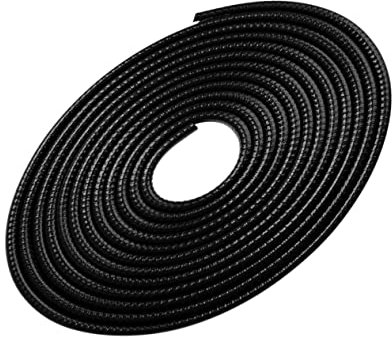 VICASKY Car Door Edge Protector Strips 10m Black Rubber Seal Trim for Vehicle Door Guards Easy Installation Weatherproof Universal Fit