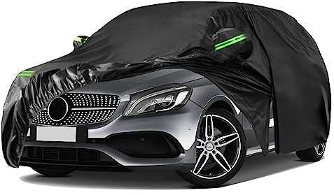 Autoabdeckung Passend für Mercedes A-Klasse (W169 W176 W177) 2004-2026 | Atmungsaktiv Vollgarage Autoplane Wasserdicht für Regen Sonne Staub Schutz Auto Abdeckplane Abdeckung