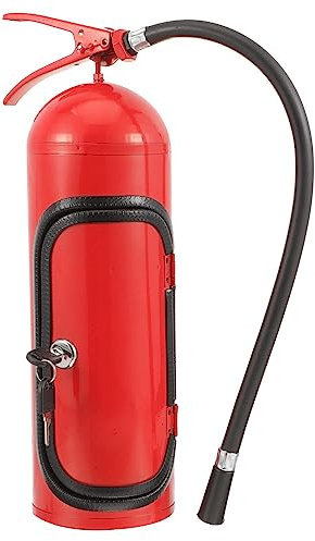 OSALADI Feuerlöscher Weinflaschenhalter Kreative Aufbewahrungsbox Für Whiskey Wein Stylisches Design Für Bar Geschenkideen Für Feuerwehrmänner Männer Dekorative Flasche Getränke