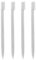 Lot de 4 stylets de rechange pour écran tactile DS (1ère génération NDS) Blanc