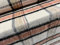 Woll-Mufflon-Flanellstoff, Meterware, kariert, Lachs & Elfenbein