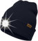 ATNKE LED Beleuchtete Mütze mit Licht,Wiederaufladbare USB 4 LED Beleuchtete Laufmütze Extrem Heller Lampe Winter Warme Stricken Mütze Technik Geschenke für Herren und Damen/Navy