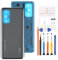 SRJTEK per Xiaomi Mi 10T 5G/Mi 10T Pro 5G M2007J3SY,M2007J3SG Coperchio posteriore della Batteria Sostituzione del vetro posteriore Kit di riparazione Cassa posteriore Originale (Grigio)