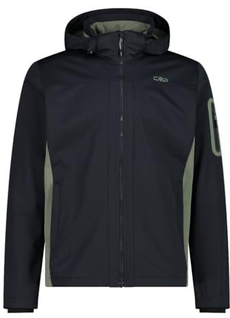 CMP MAN Jacket Zip Hood Antracite-SALVIA - 58