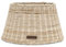 Riviera Maison Lampenschirm groß Rattan für Stehlampe oder Tischlampe 40 cm handgeflochtener Lampenschirm Weidengeflecht ländlich - Rustic Rattan Naxos Lampshade - (ØxH) 40x22.5