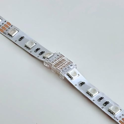 Silamp Gerader Anschluss für LED-Streifen, RGB, 10 mm, IP20