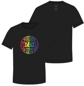 hummel - DBU Fan 24 Diversity Tee, T-Shirt (DE/NL/SE/PL, Alphanumerisch, M, Regular, Regular, Schwarz)