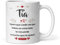 Kembiove Taza personalizada con foto y texto | Tazas Tía | Regalos personalizados | Fotos personalizadas regalo | Tazas personalizadas