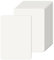 160 Stück A6 Kraftpapier Karten, Blanko Postkarten Weiß 10.5x14.8CM 300g/m² Kraftpapier-Karten Set Druckbar Postkarten Blanko Karten für Selbstgestalten beschriften oder bedrucken