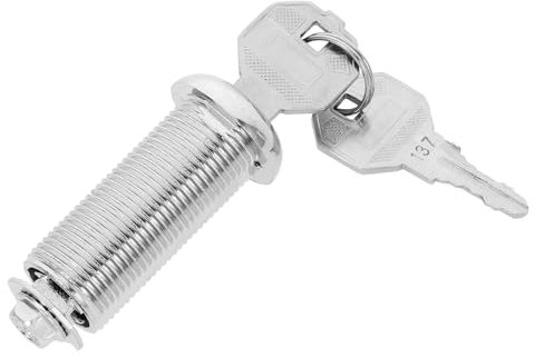 Gadpiparty 1satz Schließzylinder Für Schränke Langlebig Und Sicher Für Akten Und Werkzeugkästen Mit Schlüssel Für Einfache Handhabung Und Optimalen Schutz Ihrer Wertsachen