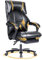 Fantasylab Bürostuhl 180KG Chefsessel Bürostuhl Stoff Schreibtischstuhl Ergonomischer Drehsessel XXL Office Chair, Dunkelschwarz