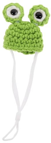 SEWOART Mini Handgestrickte Mütze Für Kleintiere Lustige Tieraccessoires Für Hamster Chinchillas Und Mäuse Für Halloween Und Fotografie