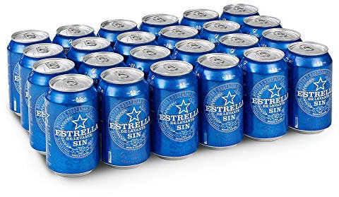 Estrella Levante Cerveza sin Alcohol - Paquete de 24 x 330 ml - Total: 7920 ml
