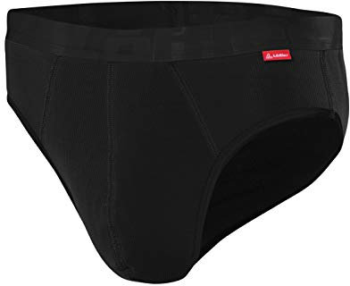LÖFFLER Herren HR. Slip TRANSTEX Light Unterhose, Schwarz, 56
