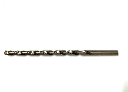 JVJ Broca en espiral para metal extralarga de 200 mm HSS de diámetro (8 mm)