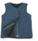 FEOYA - Gilet invernale in pile per bambini e bambine, traspirante, 2-9 anni Blu 7-8 Anni