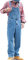 Suncolour Salopette da Uomo in Denim Salopette da Lavoro Salopette da Uomo Jeans con Bretelle Pagliaccetti Larghi da Lavoro da Lavoro