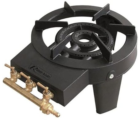 Ribitech - Réchaud gaz 1 feu 3 rampes 3 pieds