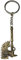 Starforged Compatible with Warhammer 40k Chaos Axe Mans Keychain 1 PC, Gold, 65 mm