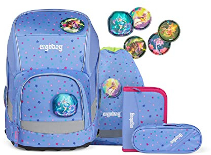 ergobag Wide Schulranzen-Set 5tlg Bärzaubernd