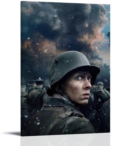 ENILSA Im Westen Nichts Neues Poster Fan Poster Dekorative Malerei Leinwand Wandkunst Wohnzimmer Poster Schlafzimmer Malerei 16x24inch(40x60cm)