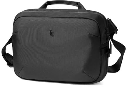 tomtoc Urban Sling Bag Umhängetasche für 11 Zoll iPad Pro M4 & iPad Air M3/M2 & iPad A16 2025 mit Zubehör, reichlich Stauraum, Rumdschutz wasserdichte aus Cordura Ballistic Gewebe für Freizeit, Reisen