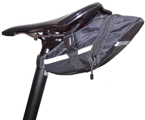 Bolsa para Sillín de Bicicleta de Montaña y Carretera, Bolsa Trasera Reflectante Resistente al Agua, Alforja para sillín de bicicleta, Bolsa para Asiento de bicicleta de btt