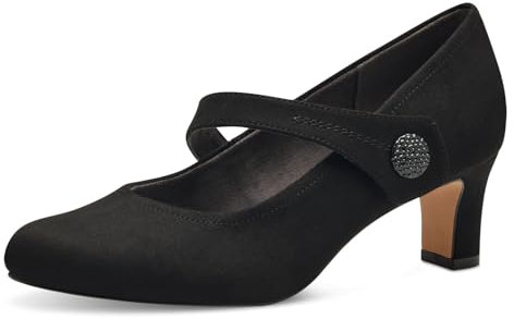 Jana Damen 8-22473-41 Pumps, Schwarz, 39 EU