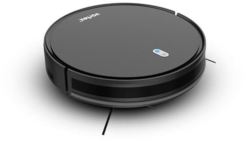 Vortex ICLEAN 200 – Aspirateur Robot 2-en-1 Connecté, Aspiration 1300 Pa, Lavage Lingette, 3 Modes Intelligents, Filtre HEPA, Gyroscope, WiFi TUYA/Smart Life, Télécommande, Silencieux – Noir