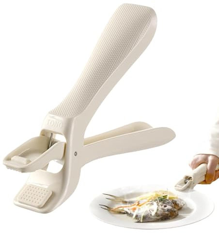 Smileshiney Greifzange für heiße Teller, Anti-Verbrühungs-Tellergreifer,Verbrühungshemmender Heber für heiße Gerichte | Ergonomische Klammern, Zangen-Klemmh, verbrühungshemmender Heber für heiße