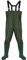 ISOISL Wathose, Wathose Herren Wasserdicht, 70D Nylon Composite PVC Angelhose, Anglerhose mit Stiefel, Wathose Herren Damen für Baustellen, Angeln, Bauernhöfe, Gärten, XXL
