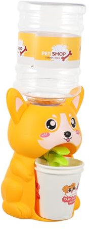 JOINPAYA Dispensador De Agua Divertido Juguetes Educativos Juguete para Niños Mini Fuente De Agua De Juguete Dispensador De Agua para Niños Mini Bebedero Modelo Orange El Plastico