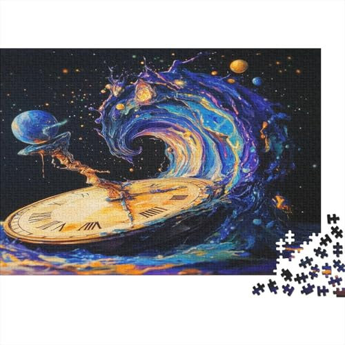 Jenseits von Zeit und Raum Puzzles 1000-teilige Puzzles Für Erwachsene Lernspiel Herausforderung Spielzeug Space-Zeit Puzzel 1000pcs Für Erwachsene Und Kinder Ab 14 Jahren 1000pcs (75x50cm)