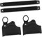 DECOMELODY 1 Paar Liegeverriegelung Klappstuhl balkonstuhl Faltsessel Reparatur Zubehör Faltstuhl Verbindung Recliner Armlehne Scharnierriegel Ersatzteile für Campingstühle Abs Black