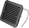 Walfront Ventilateur de Refroidissement Silencieux de 12 V 4W avec Conception Anti-poussière pour Caravane Camping Tent SUV Sleep Cabin RV pour la Ventilation Latérale
