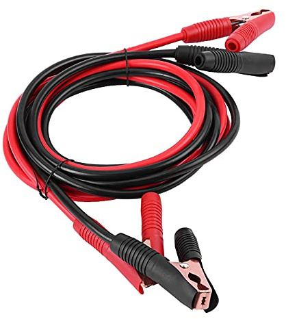 Câbles de Démarrage Voiture 4m 2200A, Câble de Démarrage de Batterie d'urgence pour Voiture Pince Voiture Batterie en Cuivre