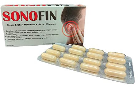 Sonofin - Complemento Alimenticio, 30 Cápsulas, 40 gr