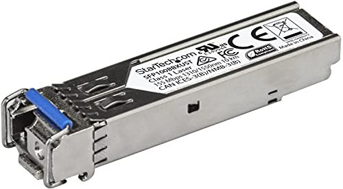 StarTech.com 100BASE-BX - Upstream - 100 Mbit/s Transceiver - LC Fiber - MSA konform - 10 km - 100 Mbit/s SFP Modul - Single Mode SFP