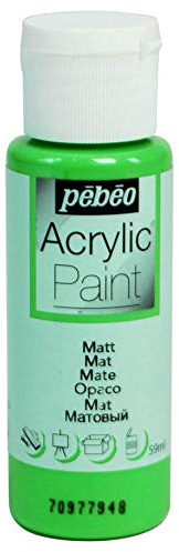 PEBEO Acrylic 59ml Matt Ap' Acrylic, Green, 3.30 x 3.30 x 10.00 cm