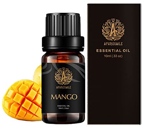 Ätherisches Mangoöl 100% rein, 10 ml (0,33 oz) – Für Diffusoren, Luftbefeuchter, Raumluftspender & Kerzen- und Seifenherstellung