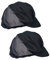 MVC Pack de 2 Gorros de Cocinero Negro - 35% Algodón, Hechos en España, Rejilla Transpirable y Visera: Elegancia y Funcionalidad para Cocina y Manipulación de Alimentos