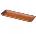 Deroma Plateau pour Jardiniere rectangulaire Day R Cotto - 40 cm