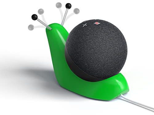 Ständer Halter für Echo Dot 4. Generation Ständer, Stabiler Ständer Halter für Echo Dot 4. Generation Halter mit Kabelmanagement, Tischständer für Echo Dot 4. Generation Lautsprecherhalter, grün