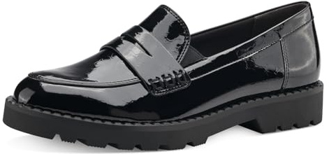 Tamaris Damen Slipper Vegan schwarz 42