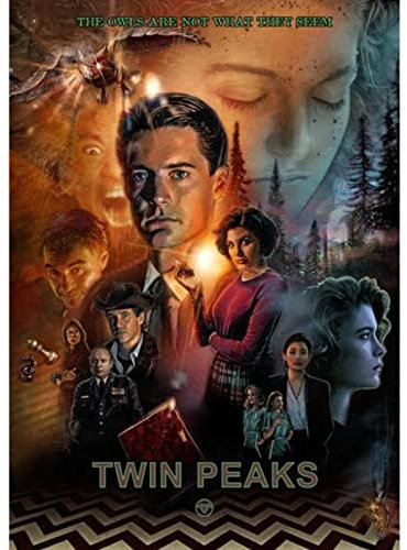 Poster Twin Peaks Poster, Vintage-Tv-Poster, Leinwand, Gemälde, Dekoration, Kunst, Poster Und Drucke, Heimdekoration 50X70Cm Kein Rahmen